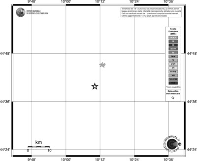 Mappa EMS - territori località