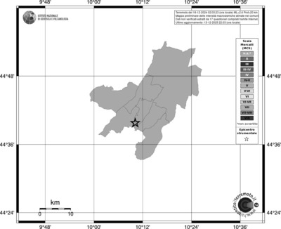 Mappa MCS - territori comuni