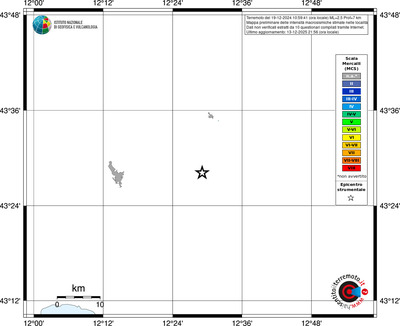 Mappa MCS - territori località