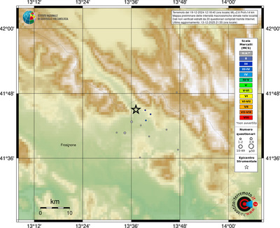 Mappa MCS - località