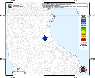 Mappa MCS riferita ai limiti comunali