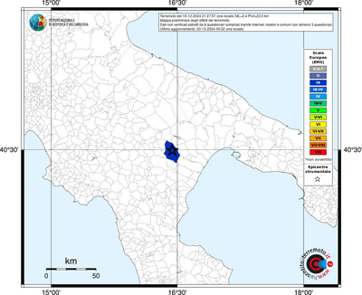 Mappa EMS riferita ai limiti comunali