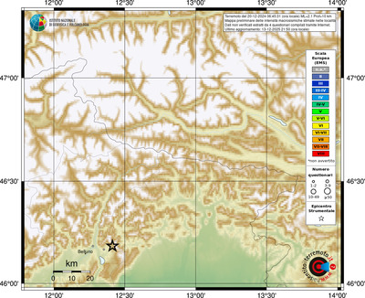 Mappa EMS - località