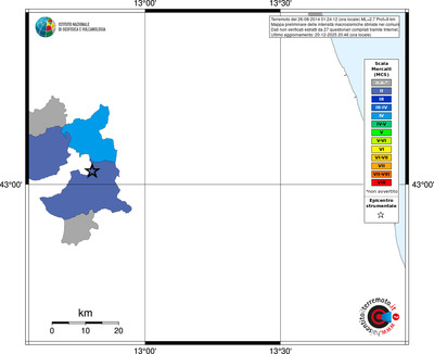 Mappa MCS - territori comuni