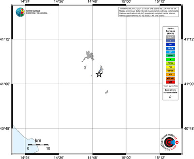 Mappa EMS - territori località