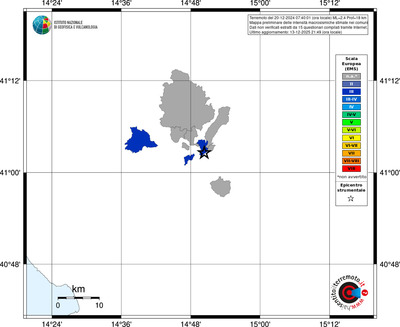 Mappa EMS - territori comuni