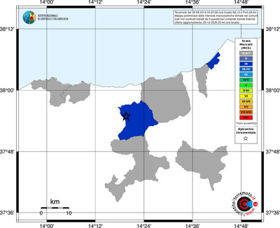 Mappa MCS - territori comuni