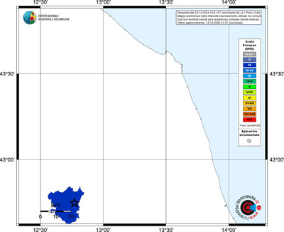 Mappa EMS - territori comuni