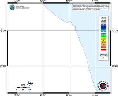 Mappa MCS - territori località