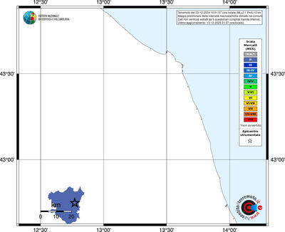 Mappa MCS - territori comuni