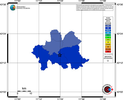 Mappa MCS - territori comuni