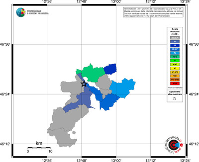 Mappa MCS - territori comuni