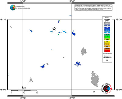 Mappa MCS - territori località