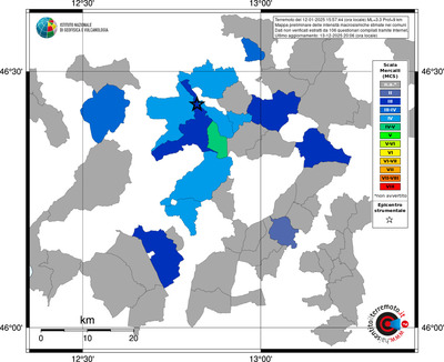Mappa MCS - territori comuni