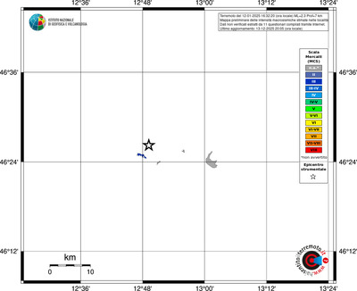 Mappa MCS - territori località