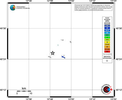Mappa EMS - territori località
