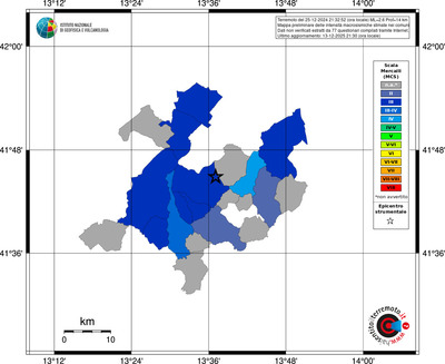 Mappa MCS - territori comuni