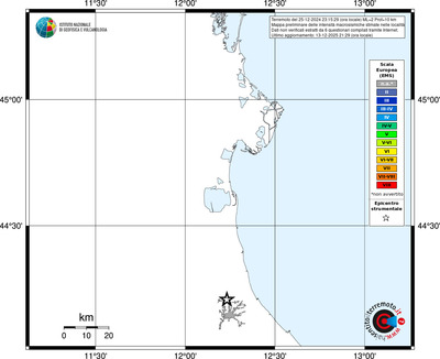 Mappa EMS - territori località