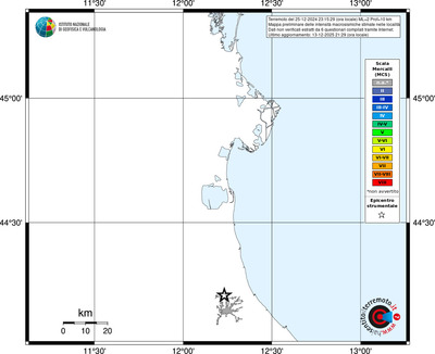 Mappa MCS - territori località