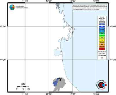 Mappa MCS - territori comuni
