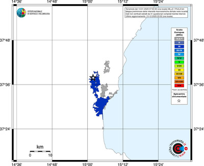Mappa EMS - territori località