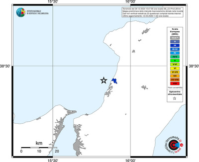 Mappa EMS - territori località