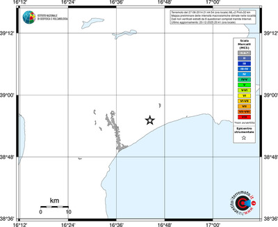 Mappa MCS - territori località