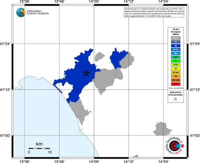 Mappa EMS - territori comuni