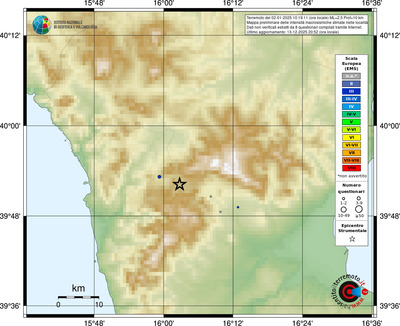 Mappa EMS - località