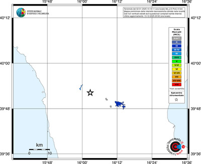 Mappa MCS - territori località