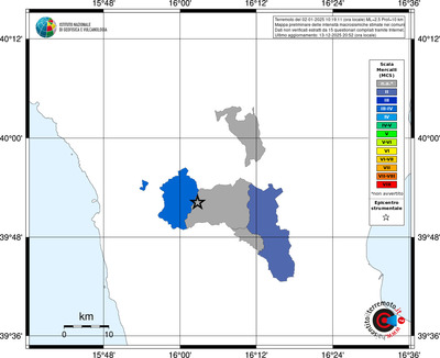 Mappa MCS - territori comuni