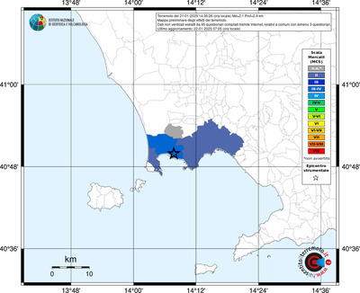 Mappa MCS riferita ai limiti comunali