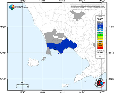 Mappa EMS - territori comunali