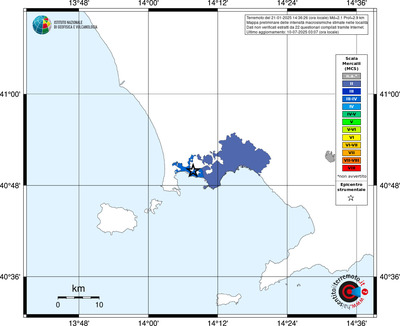 Mappa MCS - territori delle località