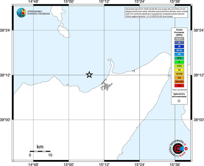 Mappa EMS - territori località