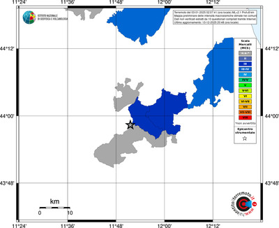 Mappa MCS - territori comuni