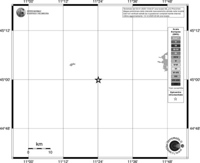 Mappa EMS - territori località