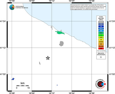 Mappa MCS - territori località