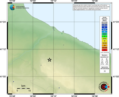 Mappa MCS - località