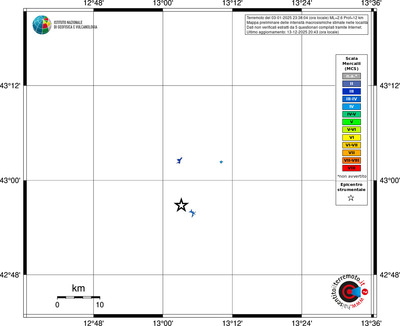 Mappa MCS - territori località