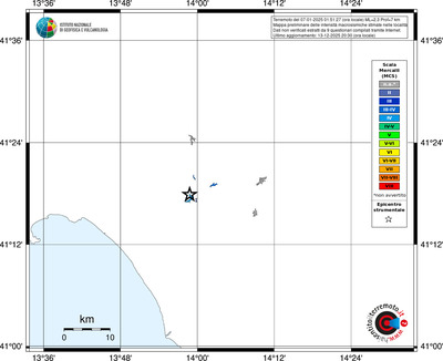 Mappa MCS - territori località