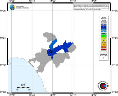 Mappa MCS - territori comuni