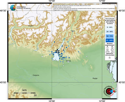 Mappa comuni con almeno 3 questionari