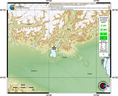 Mappa comuni con almeno 3 questionari