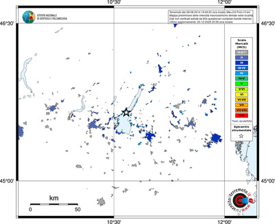 Mappa MCS - territori località