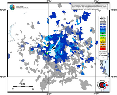 Mappa MCS - territori comuni