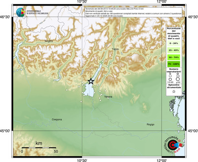 Mappa comuni con almeno 3 questionari