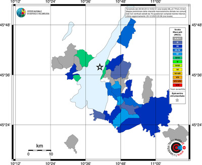 Mappa MCS - territori comuni