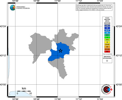 Mappa MCS - territori comuni