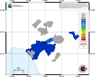 Mappa MCS - territori comuni